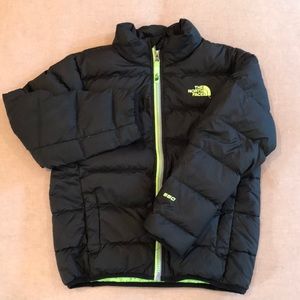 Boys North Face 550 Puffer Coat